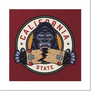 california state Posters and Art